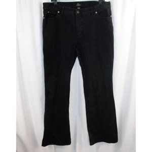 Caslon‎ Womens Black Bootcut Jeans 16